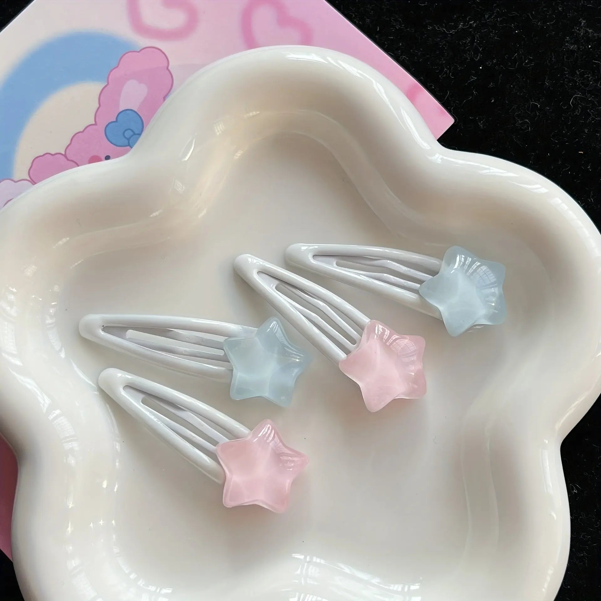 Sweet Pentagram Hair Clip-10 Pcs Y2K Fashion