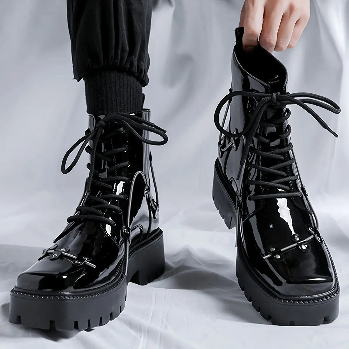 Axel Platform Boots (Men) Y2K Fashion