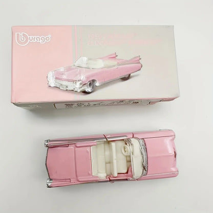 Pink Cadillac Eldorado Biarritz Model - Collectible Alloy Car Y2K Fashion