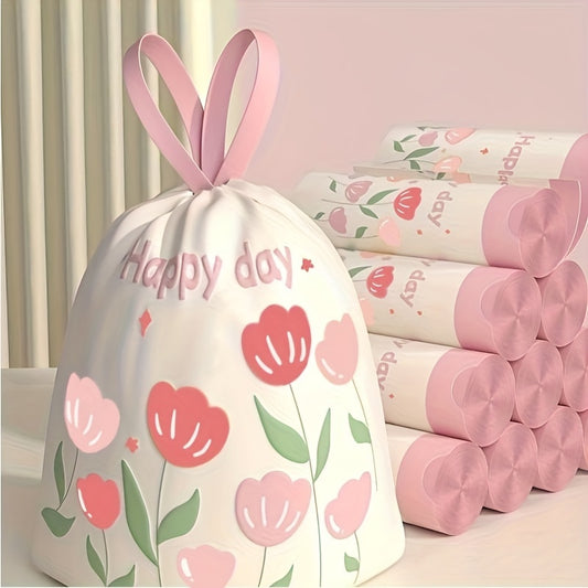 Tulip Design Trash Bags