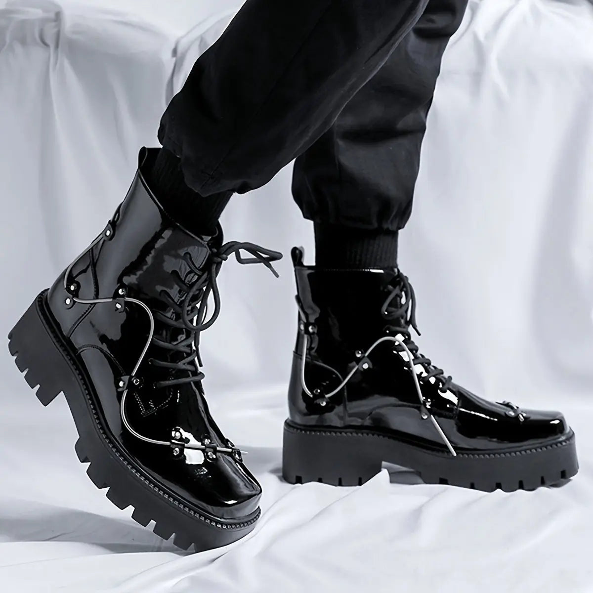 Axel Platform Boots (Men) Y2K Fashion