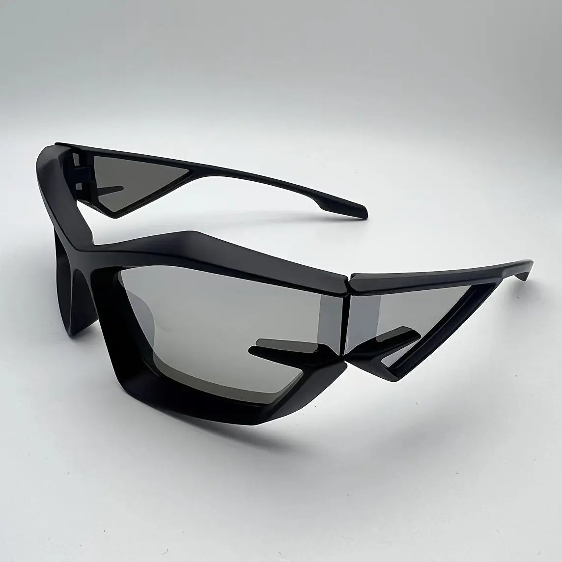 Polygonal Sports Glasses Y2K Fashion