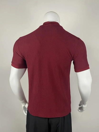 Men's Casual High Neck Y2K Fashion