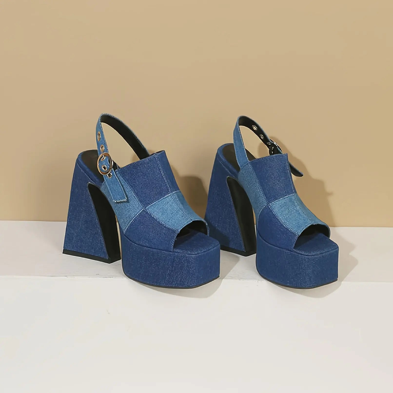 Denim Dreamy Pumps Y2K Fashion