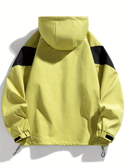 Men's Windbreaker Jacket For Males Y2K Fashion